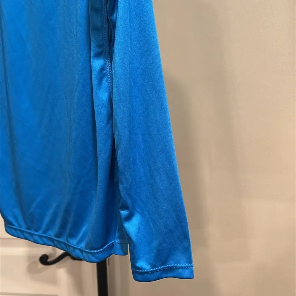 Willit Boy’s Long Sleeve Rash Guard Blue NEW Medium